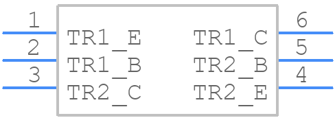 UMT1NTN - ROHM Semiconductor - PCB symbol