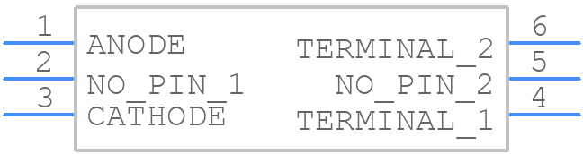 TLP161G(U,C,F) - Toshiba - PCB symbol