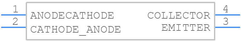 TLP184(SE(T - Toshiba - PCB symbol