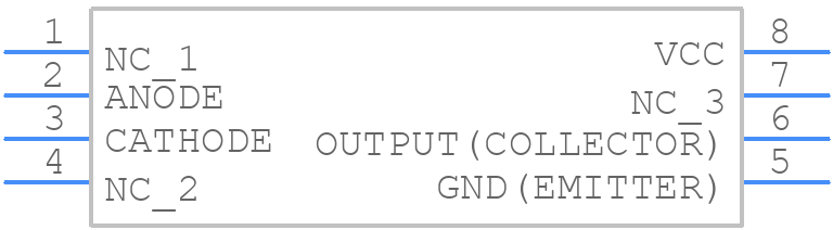 TLP2409(F) - Toshiba - PCB symbol