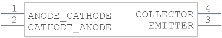 TLP292 - Toshiba - PCB symbol