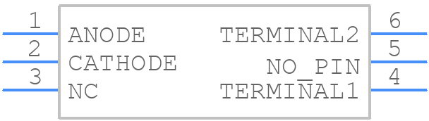 TLP3043(S,C,F) - Toshiba - PCB symbol