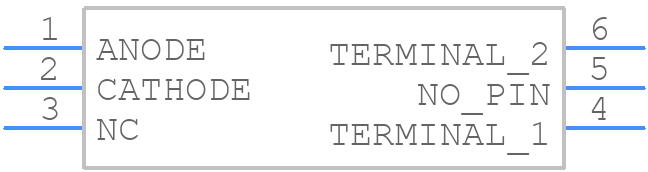 TLP762JF(D4,F) - Toshiba - PCB symbol
