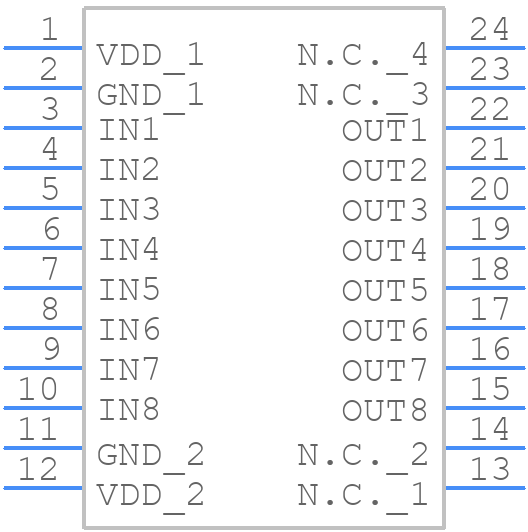 TPD2005F(EL,F) - Toshiba - PCB symbol