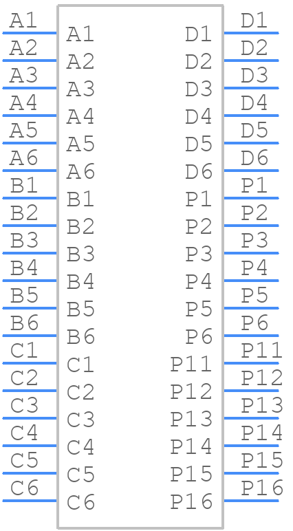 MPSC-01-24-01-7.70-01-L-V - SAMTEC - PCB symbol