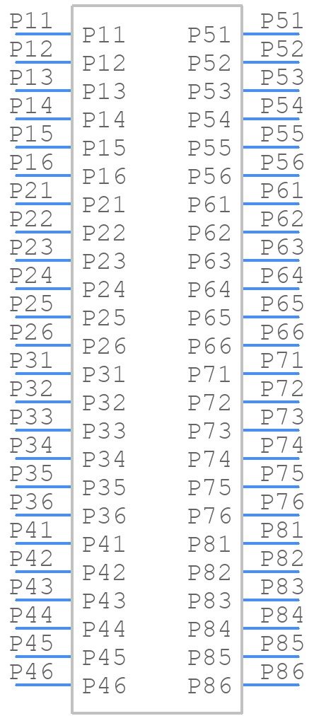 MPT-08-01-01-L-RA-SD - SAMTEC - PCB symbol