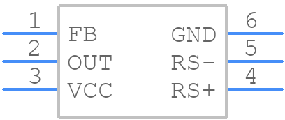 ISL28006FHADJZ-T7 - Renesas Electronics - PCB symbol