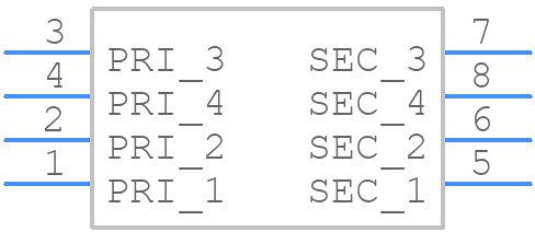 FP56-425 - Triad Magnetics - PCB symbol