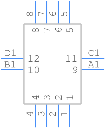 G125-FV10805F1-2AB2ABP - Harwin - PCB symbol