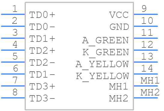 203343 - TE Connectivity - PCB symbol