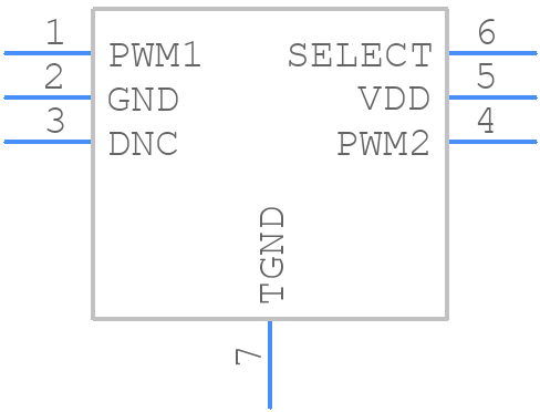 Si7007-A20-IM - Silicon Labs - PCB symbol