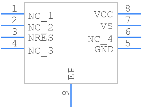 ATA663201-GBQW - Microchip - PCB symbol