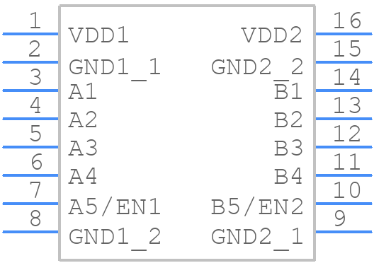 Si8440AB-D-IS - Silicon Labs - PCB symbol