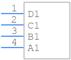 M80-5000000M1-04-331-00-000 - Harwin - PCB symbol