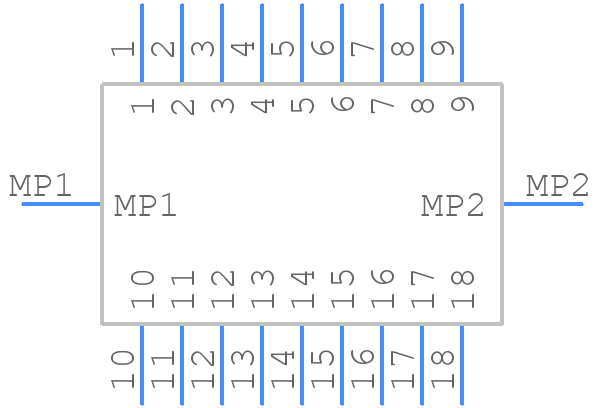 M80-6811842 - Harwin - PCB symbol