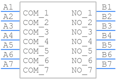 A6S-7101-H - OMRON Electronics - PCB symbol