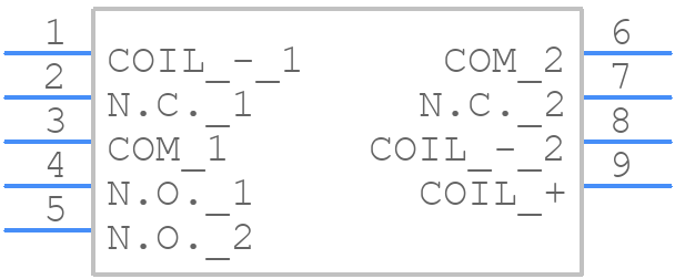 G5RLK1EDC24 - OMRON Electronics - PCB symbol