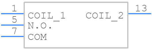 G6D-1A-ASI DC5 - OMRON Electronics - PCB symbol