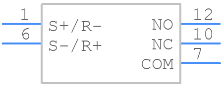 G6EU134PSTUS5DC - OMRON Electronics - PCB symbol