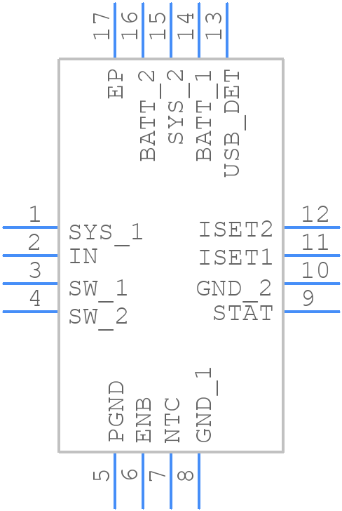 ETA6003Q3Q - ETA Solutions - PCB symbol