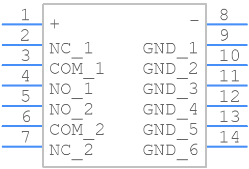 G6KU2FRFS5DC - OMRON Electronics - PCB symbol