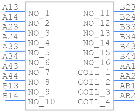 G7J4AP12DC - OMRON Electronics - PCB symbol