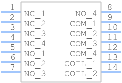 LY4-0-DC24 - Omron Electronics - PCB symbol