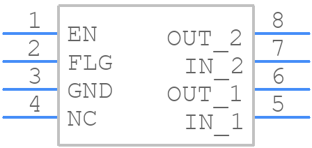 SP2525A-1EN-L/TR - EXAR - PCB symbol