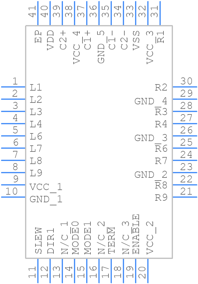 SP339EER1-L - EXAR - PCB symbol