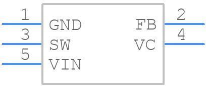 XL4016E1 - XLSEMI - PCB symbol