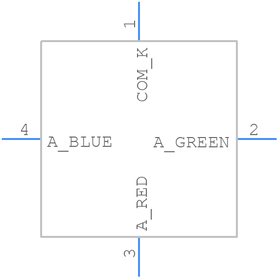 SML-H1505SIUGUBCTR - Lumex - PCB symbol