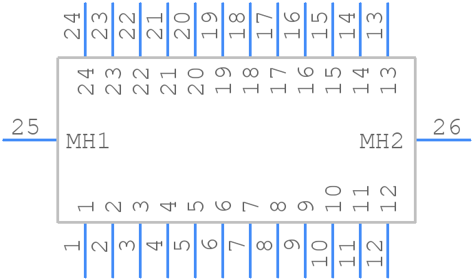 24-6554-11 - ARIES - PCB symbol