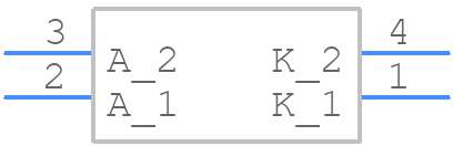 KAA-3528SURKSYKS - Kingbright - PCB symbol