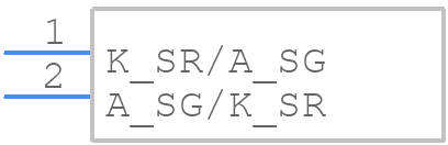 L-113SRSGWT - Kingbright - PCB symbol