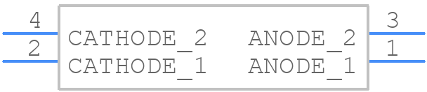 L-710A8GE/1I1GD-RV - Kingbright - PCB symbol