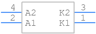 L-710A8MD/2GD - Kingbright - PCB symbol