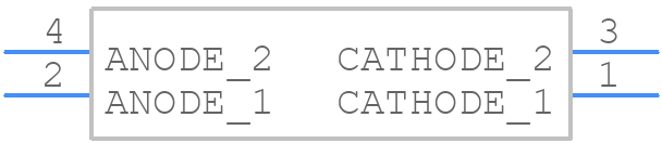 L-7679C1ZGC - Kingbright - PCB symbol