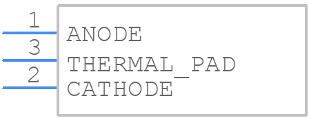 XPGBWT-L1-R250-00G51 - CREE LED - PCB symbol