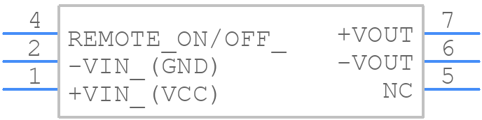 TDN 3-1210WI - Traco Power - PCB symbol