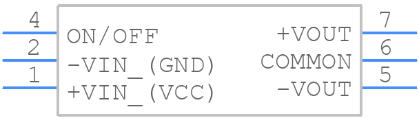 TDN 5-2422WI - Traco Power - PCB symbol