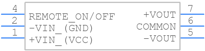 TDN 5-4821WI - Traco Power - PCB symbol