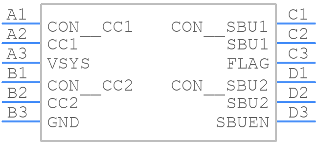 NX20P0407UKZ - NXP - PCB symbol