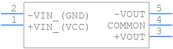 TEN 10-2423 - Traco Power - PCB symbol