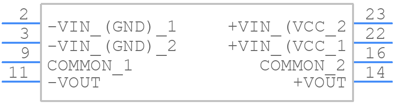 TEN 3-1221 - Traco Power - PCB symbol