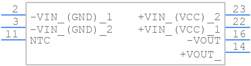 TEN 3-4813WIN - Traco Power - PCB symbol