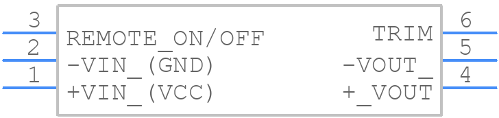 TEN 30-1213 - Traco Power - PCB symbol