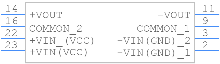 TEN 4-2422 - Traco Power - PCB symbol
