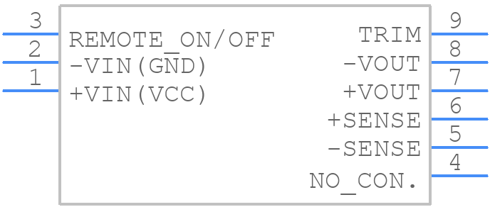 TEN 40-4820 - Traco Power - PCB symbol