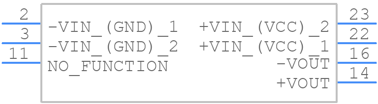 TEN 5-2410WI - Traco Power - PCB symbol