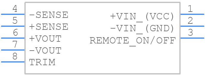 TEN 60-4812 - Traco Power - PCB symbol